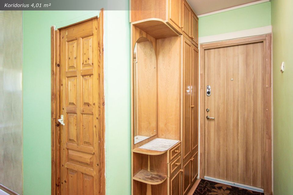 Parduodamas tvarkingas 2 kambarių butas Šiauliuose, Lieporių g. 19