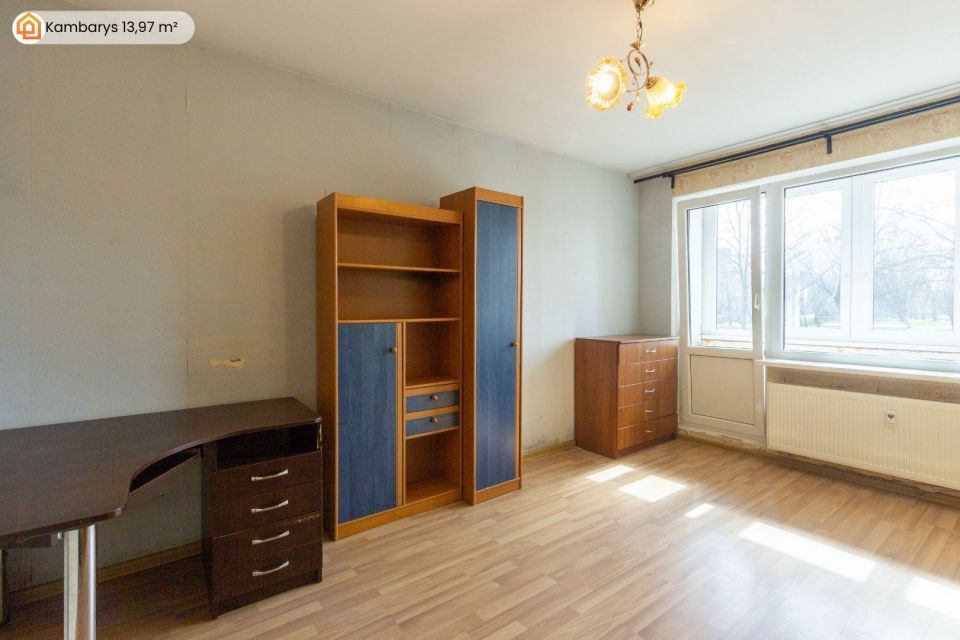 Parduodamas tvarkingas 46,78 m&sup2; ploto, 2 kambarių butas pietinėje Klaipėdos miesto dalyje, &Scaron;iaulių g.-3A