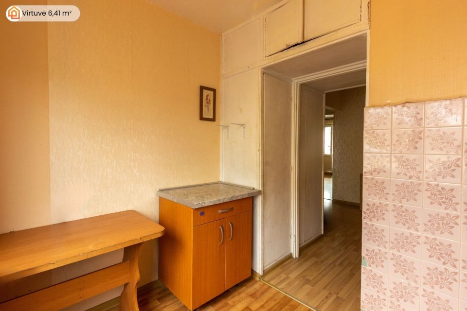 Parduodamas tvarkingas 46,78 m&sup2; ploto, 2 kambarių butas pietinėje Klaipėdos miesto dalyje, &Scaron;iaulių g.-3A