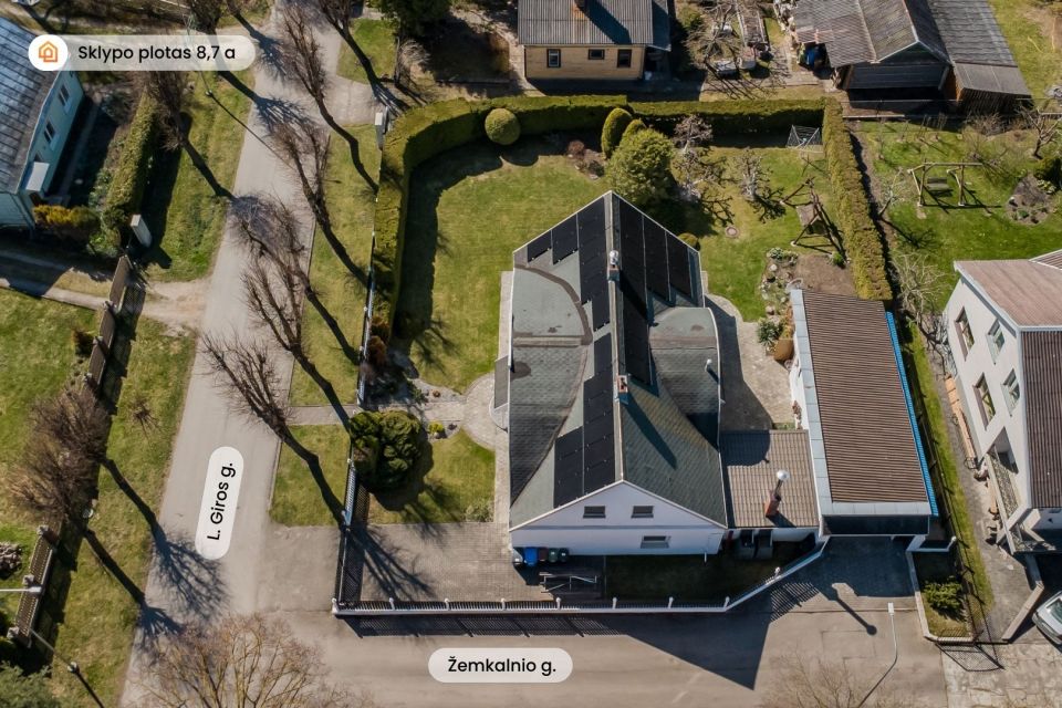 Parduodamas tvarkingas namas &Scaron;iauliuose, Žemkalnio g. 11