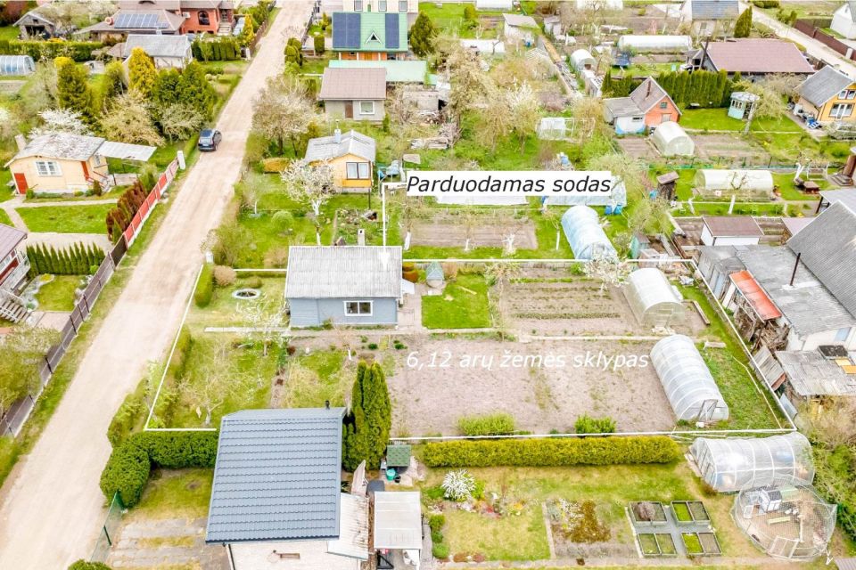 Parduodamas tvarkingas sodo namelis su žemės sklypu &Scaron;iauliuose, SB "Žibutė", Žibutės sodų 1-oji g. 29