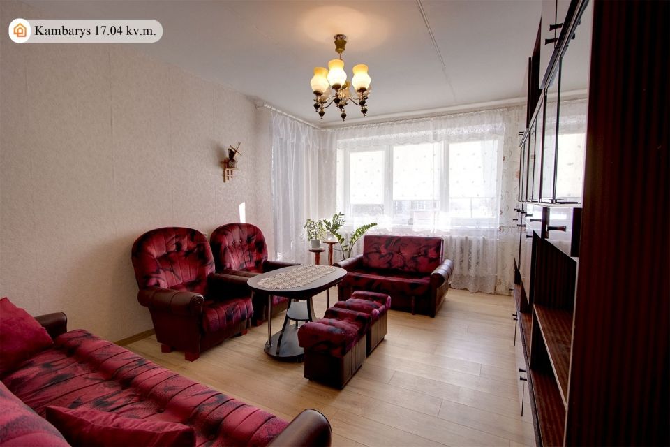 Parduodamas tvarkingas, &scaron;viesus ir labai &scaron;iltas 3 kambarių butas Maironio g. 34, Baisogaloje, Radvili&scaron;kio r.