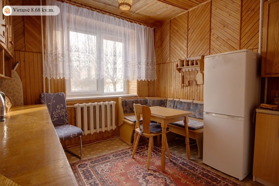 Parduodamas tvarkingas, &scaron;viesus ir labai &scaron;iltas 3 kambarių butas Maironio g. 34, Baisogaloje, Radvili&scaron;kio r.