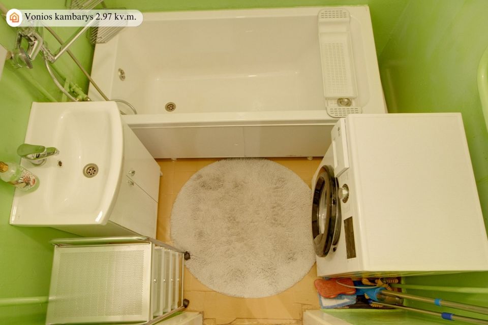 Parduodamas tvarkingas, &scaron;viesus ir labai &scaron;iltas 3 kambarių butas Maironio g. 34, Baisogaloje, Radvili&scaron;kio r.