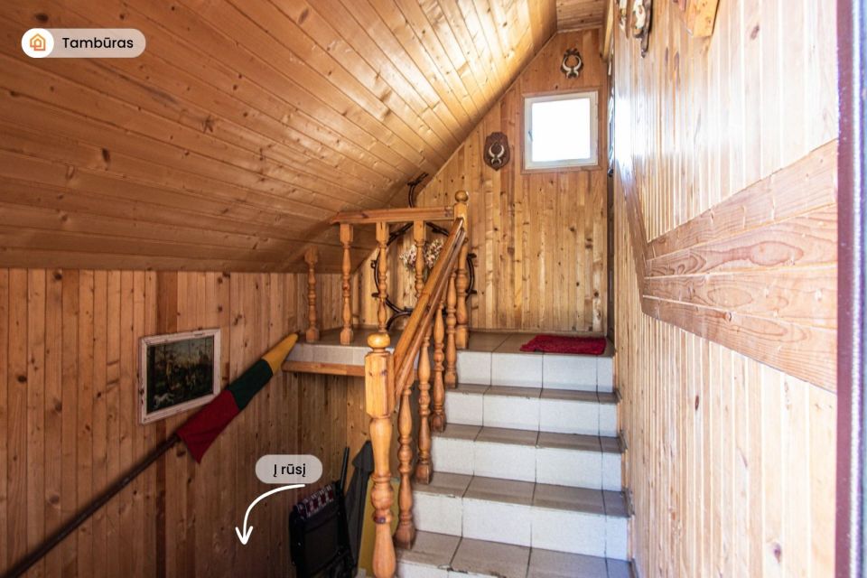 Parduodamas vieno auk&scaron;to su mansarda 180 m&sup2; mūrinis gyvenamasis namas Salantuose, Liepų g.