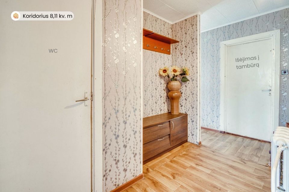 Parduodamas vieno aukšto su mansarda namas su 16,88 arų žemės sklypu Gėlės g., Naisių k., Šiaulių r.