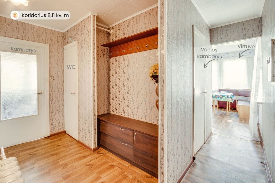 Parduodamas vieno aukšto su mansarda namas su 16,88 arų žemės sklypu Gėlės g., Naisių k., Šiaulių r.