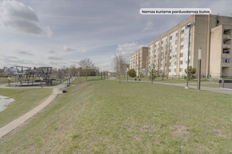 Parduodamas vieno kambario butas S. Lozoraičio g., Garliavoje, Kauno r.