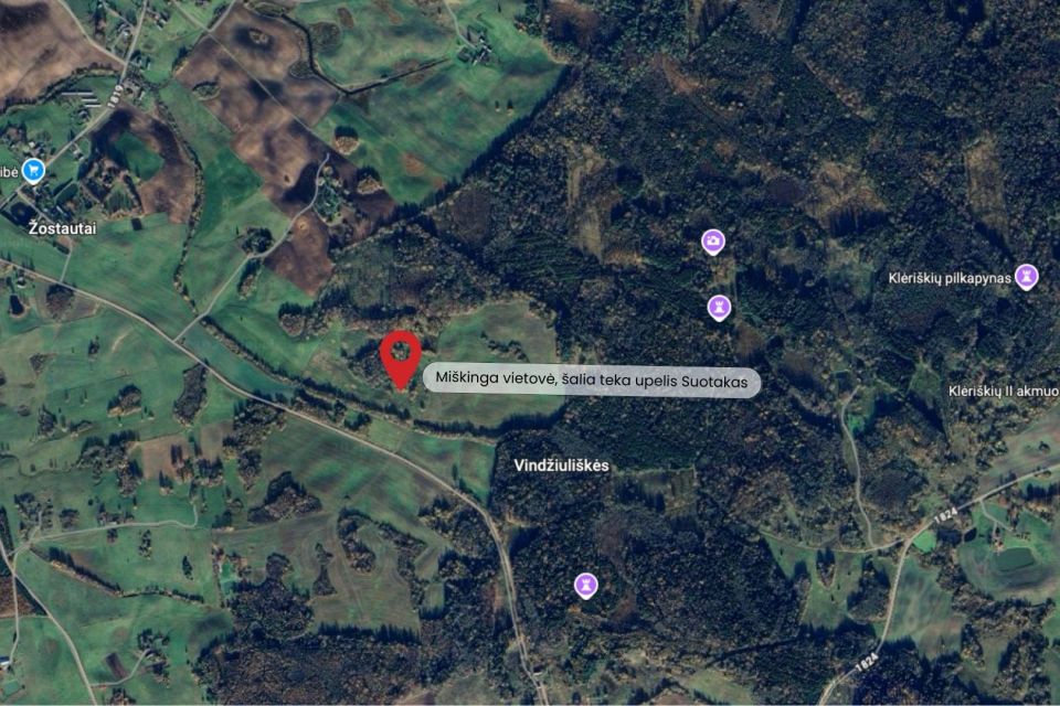 Parduodamas žemės ūkio paskirties sklypas, Kai&scaron;iadorių r., Vindžiuli&scaron;kių k.