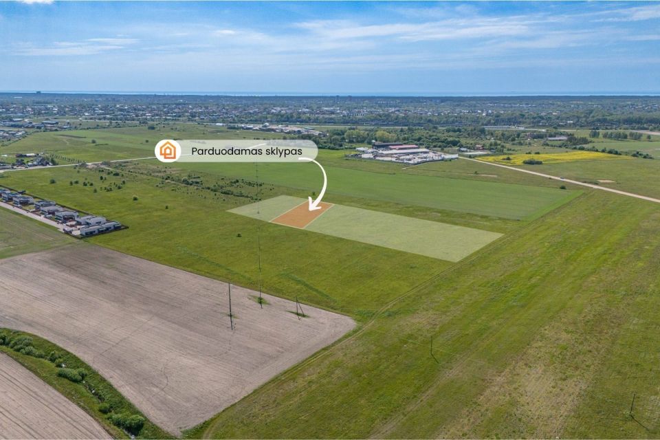 PARDUODAMI 6 NAMŲ VALDOS SKLYPAI TINKLŲ G., AUKŠTKIEMIUOSE – RAMI VIETA ŠALIA KLAIPĖDOS