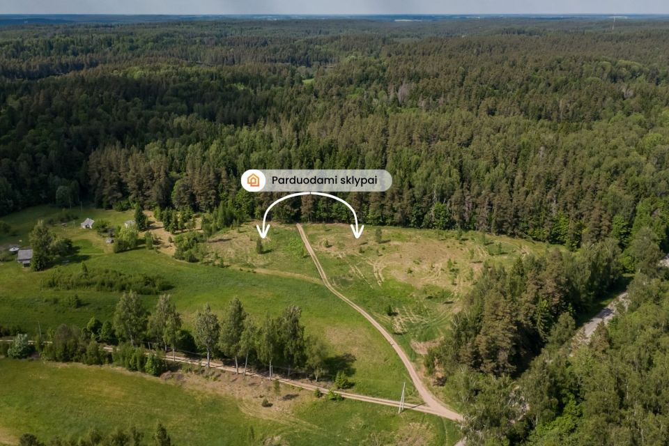 Parduodami du sklypai Maskvytės k., Kelmės g., &Scaron;iaulių r.