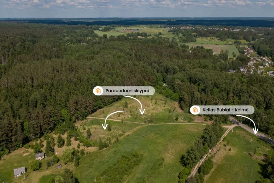 Parduodami du sklypai Maskvytės k., Kelmės g., &Scaron;iaulių r.