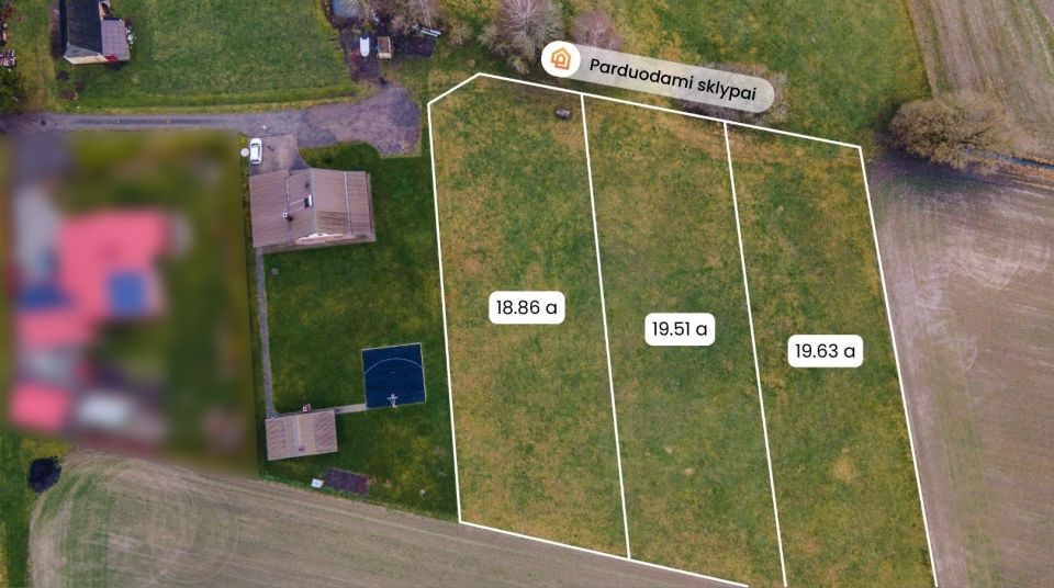 Parduodami namų valdos sklypai Sodų take, Tirk&scaron;liuose, Mažeikių r.