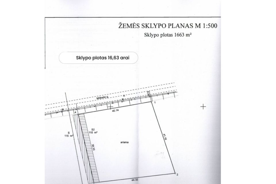 PARDUODAMI NAMŲ VALDOS SKLYPAI ŠERKŠNĖNŲ K. MAŽEIKIŲ RAJONE