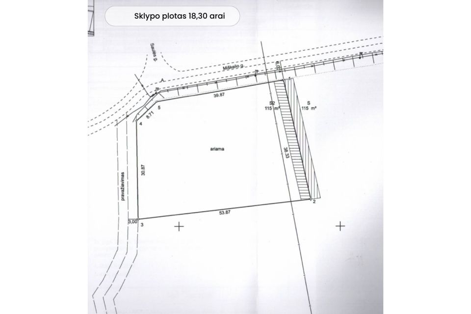 PARDUODAMI NAMŲ VALDOS SKLYPAI ŠERKŠNĖNŲ K. MAŽEIKIŲ RAJONE