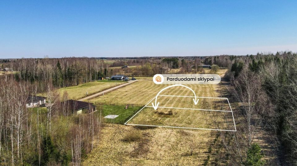 Parduodami namų valdos sklypai Sodžiaus g., Urvikių k., Mažeikių r.