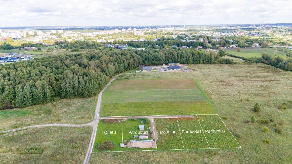 Parduodamas namų valdos sklypas Šiaulių mieste, M.Mažvydo gatvėje