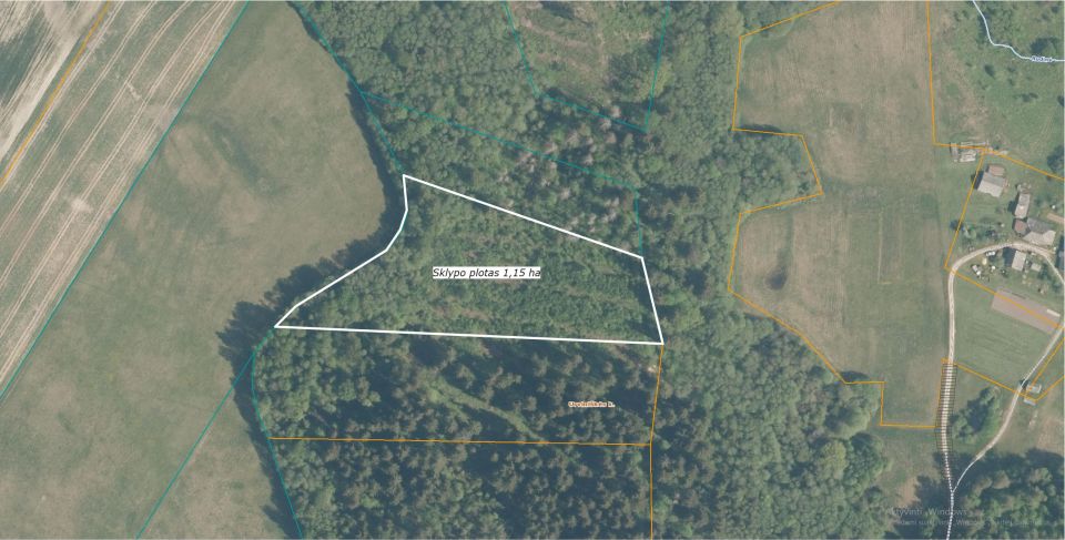 Parduodami trys sklypai, kurių bendras plotas 10,81 ha (sklypai – 8,94 ha, 1,15 ha ir 0,72 ha) žemės ūkio ir miško ūkio paskirties sklypai.