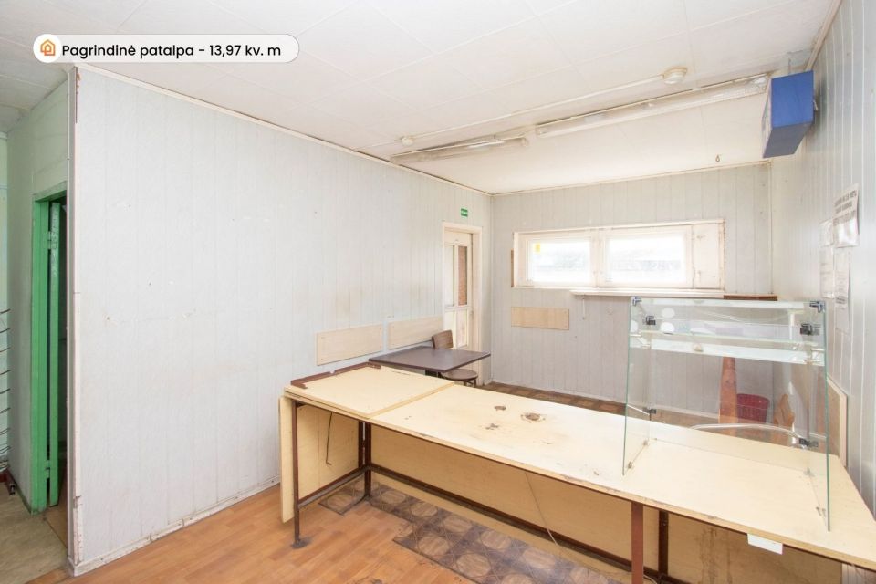 Parduodamnos komercinės paskirties patalpos &Scaron;iauliuose, A. J. Greimo g. 127