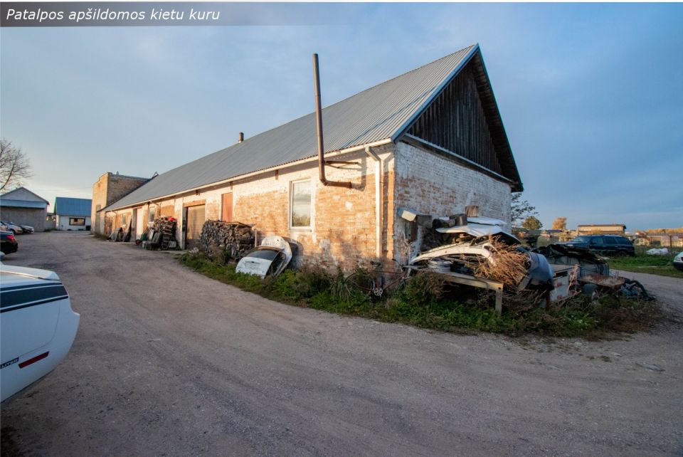 Parduodamos  1/2 dalis visų patalpų ir žemės sklypo kur pilnai vykdoma automobilių serviso veikla Šiaulių mieste, Mažosios Lietuvos g.3H