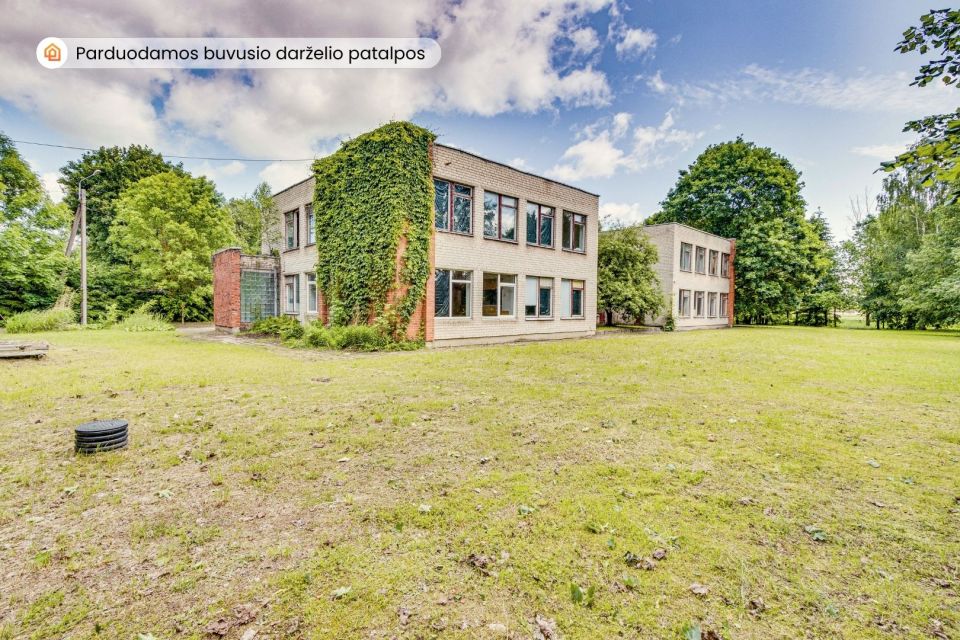 Parduodamos buvusio darželio patalpos Darželio g., Bazilionų mstl., Šiaulių r.