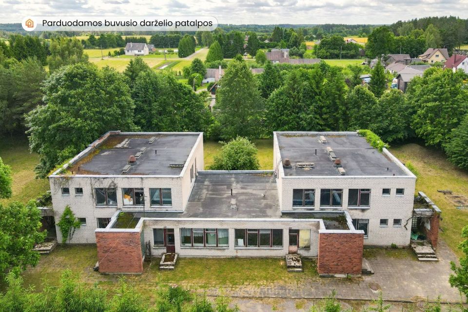 Parduodamos buvusio darželio patalpos Darželio g., Bazilionų mstl., Šiaulių r.