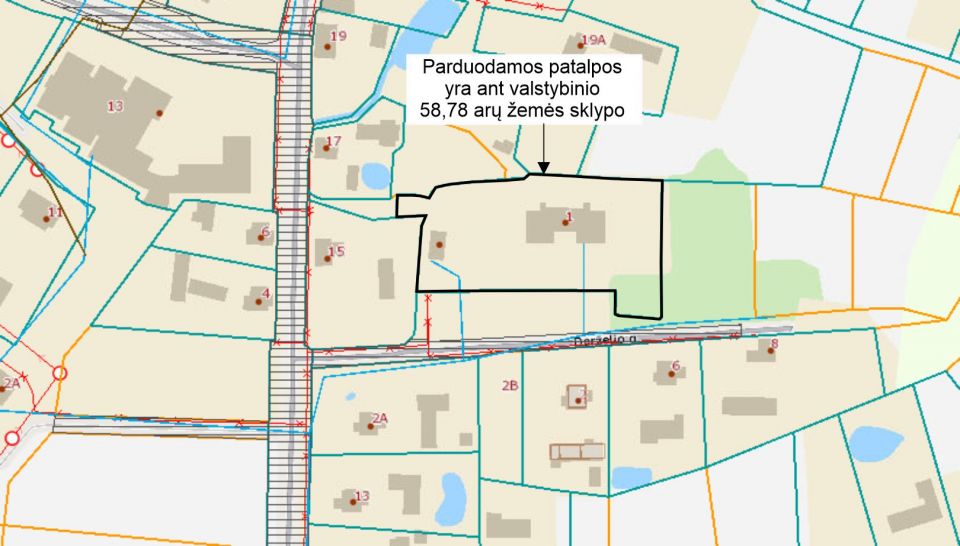 Parduodamos buvusio darželio patalpos Darželio g., Bazilionų mstl., Šiaulių r.