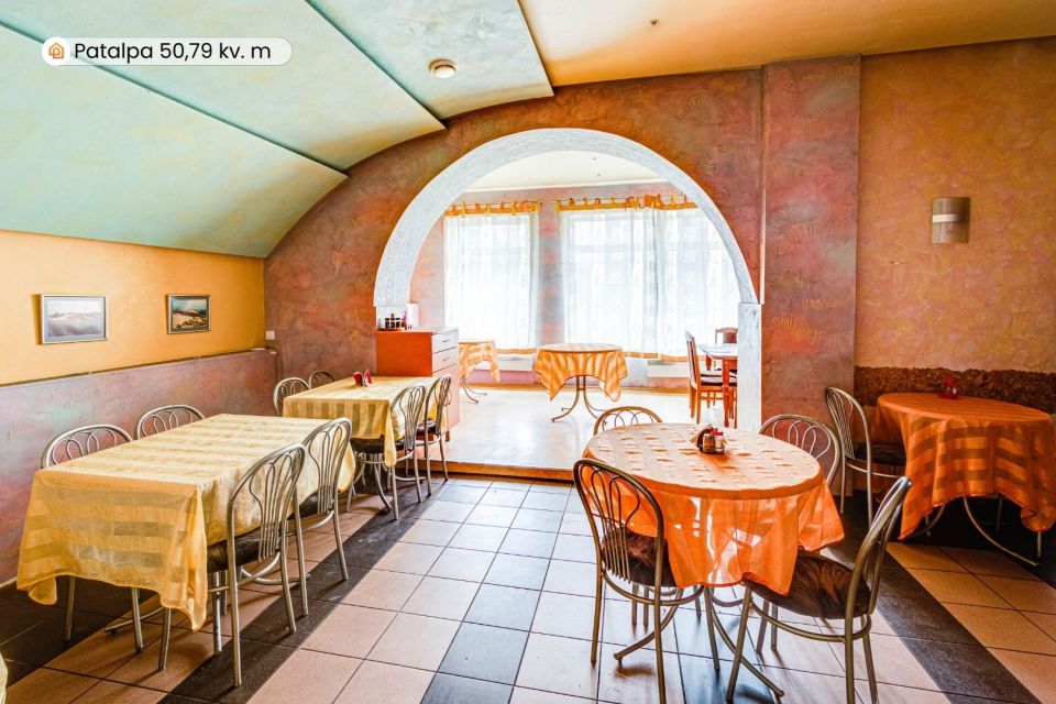 Parduodamos maitinimo paskirties patalpos Šiaulių miesto centre Stoties g.