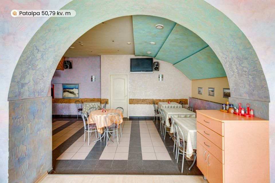 Parduodamos maitinimo paskirties patalpos Šiaulių miesto centre Stoties g.
