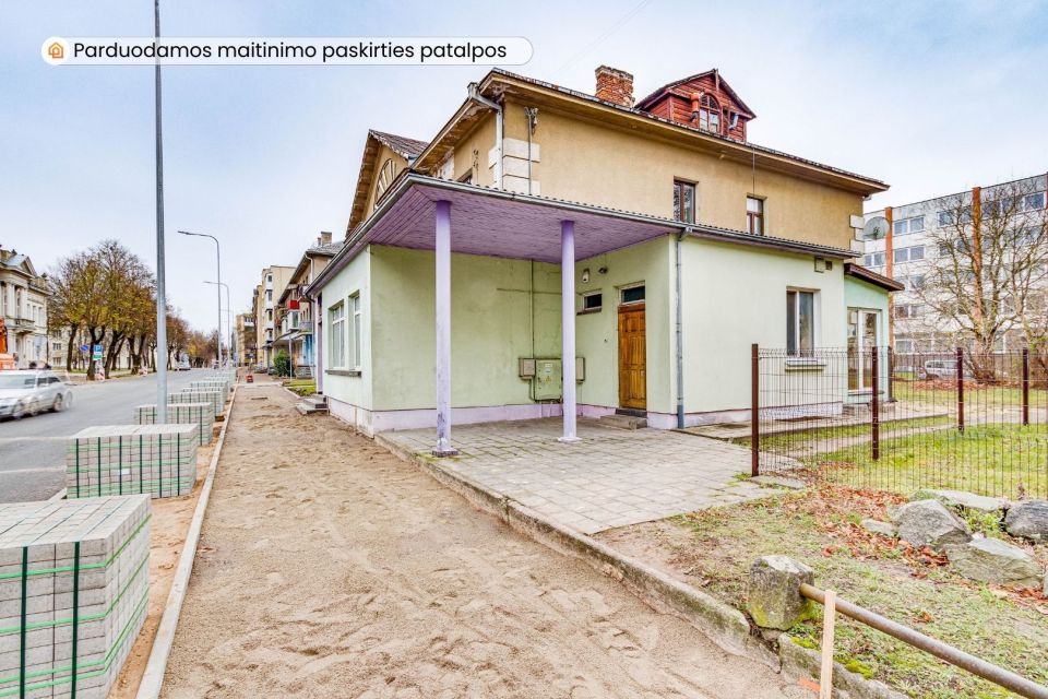 Parduodamos maitinimo paskirties patalpos Šiaulių miesto centre Stoties g.