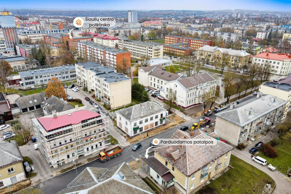 Parduodamos maitinimo paskirties patalpos Šiaulių miesto centre Stoties g.