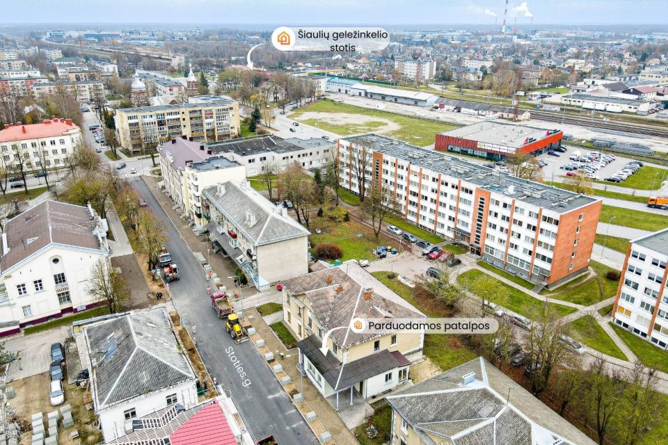 Parduodamos maitinimo paskirties patalpos Šiaulių miesto centre Stoties g.