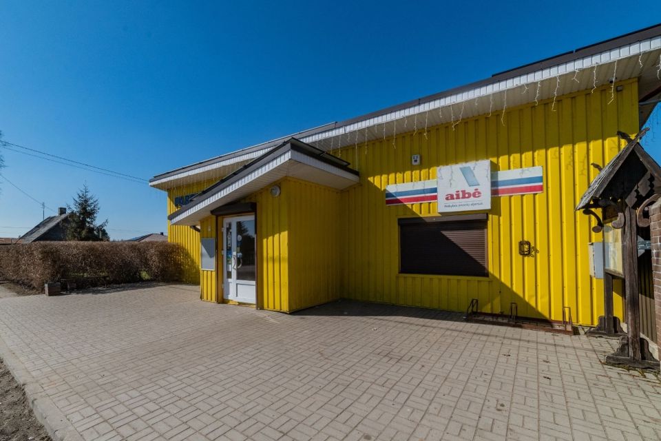 Parduodamos pilnai įrengtos prekybinės paskirties komercinės patalpos Laisvės g. 14, Drąsučiai, &Scaron;iaulių r.