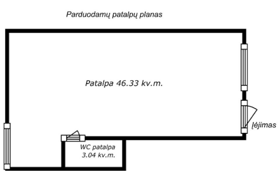 PUIKUS KOMERCINIS PASIŪLYMAS! Geroje strateginėje vietoje patalpos verslui Lyros g, Šiauliuose