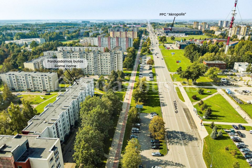 Labai maži šildymo kaštai! Parduodamas 4 kambarių butas renovuotame name V. Grinkevičiaus g. 8, Šiauliuose