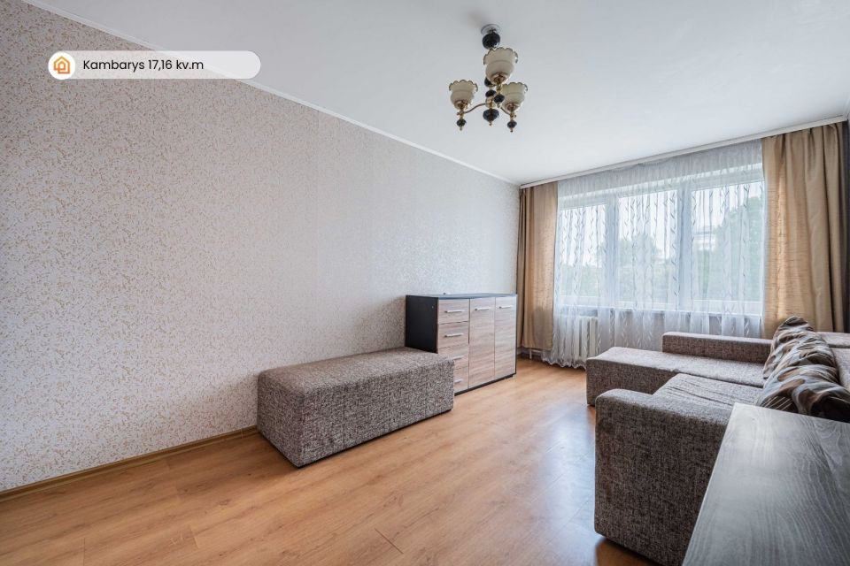 Renovuotame name! Jaukus 1 kambario butas su baldais ir buitine technika | Taikos pr. 77, Klaipėdoje