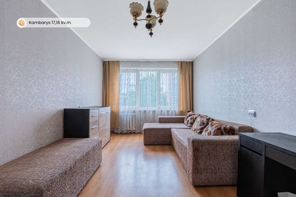 Renovuotame name! Jaukus 1 kambario butas su baldais ir buitine technika | Taikos pr. 77, Klaipėdoje