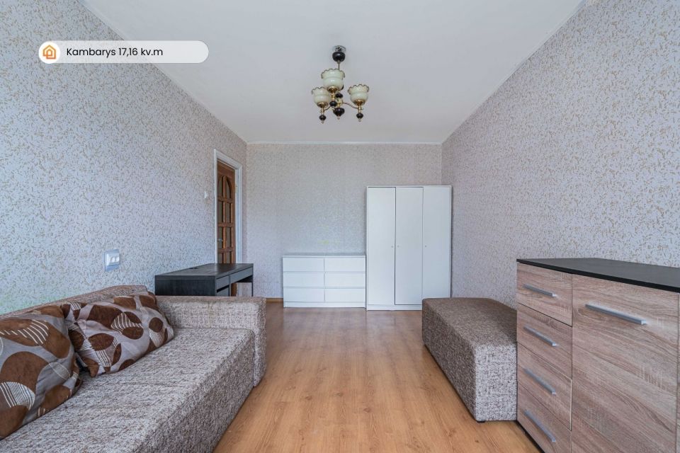 Renovuotame name! Jaukus 1 kambario butas su baldais ir buitine technika | Taikos pr. 77, Klaipėdoje