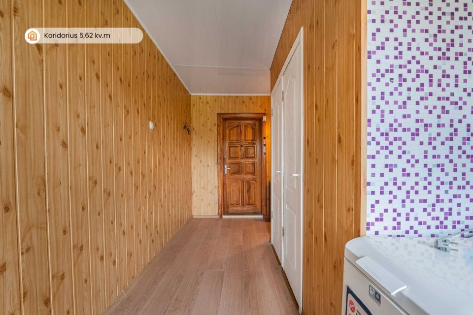 Renovuotame name! Jaukus 1 kambario butas su baldais ir buitine technika | Taikos pr. 77, Klaipėdoje