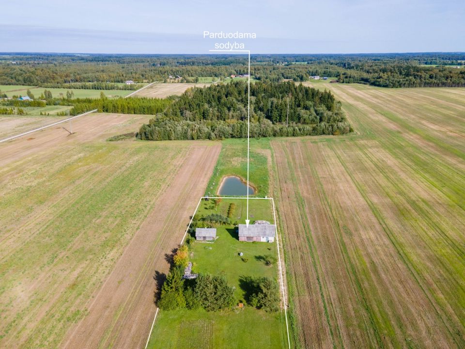 Šalia Šiaulių miesto, parduodama sodyba Šiaulių r., Lukšių k. Plento g.