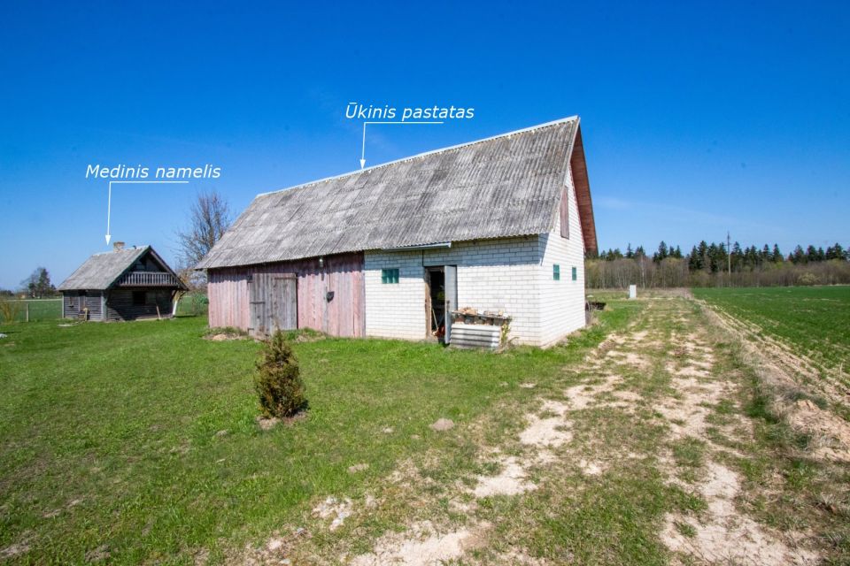 Šalia Šiaulių miesto, parduodama sodyba Šiaulių r., Lukšių k. Plento g.