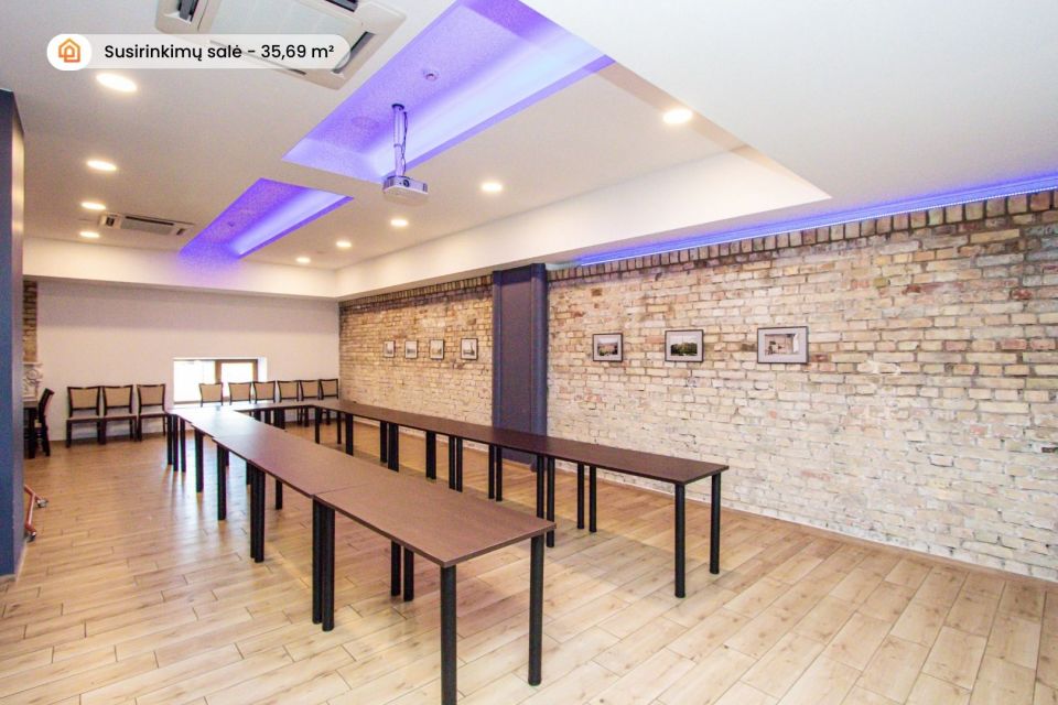 Šiaulių miesto centre, Rūdės g. 27D, parduodamas pramogų ir konferencijų kompleksas