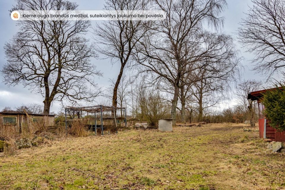 Vienkiemyje parduodama sodyba su 41,00 aro sklypu, Laivių k., Pievų g. 14, Kretingos r.