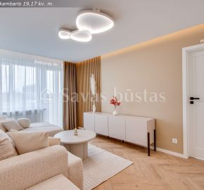 Naujai ir kokybi&scaron;kai suremontuotas 3 kambarių butas Architektų g. 6, &Scaron;iauliai.