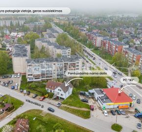 Parduodama  106,40 kv. m bendro ploto namo dalis, tinkanti verslui, Šiauliuose, Šimšės mikrorajone, Vilkaviškio g. 4