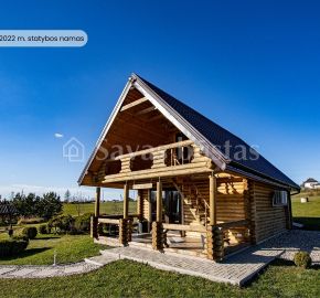 Parduodama rąstinė sodyba, Jonavos r. sav., Čičinų k., Pirties g.