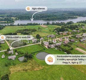 Parduodama sodyba ežerų ir miškų apsuptyje, Telšių r., Kegų k., Ilgio g. 27