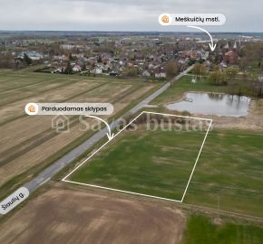 Parduodamas 0,4650 ha žemės ūkio paskirties sklypas Meškuičiuose, Šiaulių g. 2A