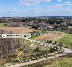 Parduodamas 17 a sklypas prie asfaltuoto kelio vaizdingoje Lieplaukės k. vietoje, Tel&scaron;ių r. sav.