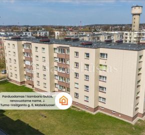 Parduodamas 1 kambario butas, renovuotame name, J. Tumo-Vaižganto g. 6, Mažeikiuose